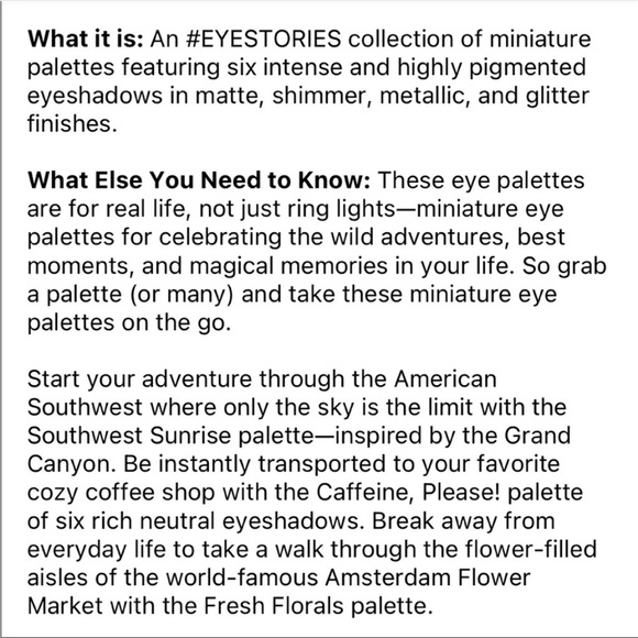 Sephora Eyestories Southwest Sunrise - Picture 6 of 6